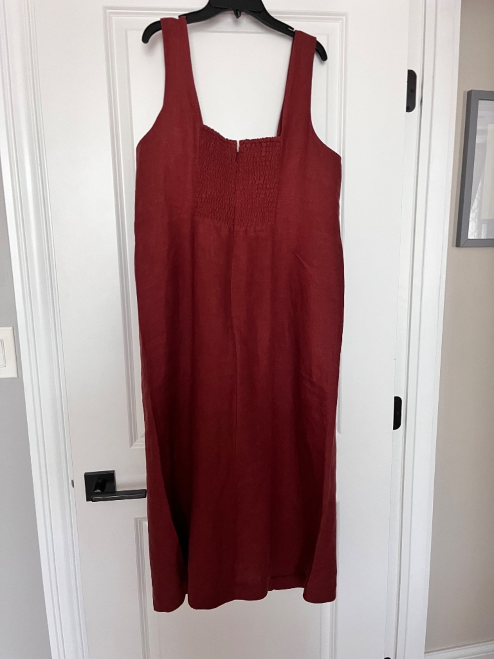 Sezane Donna Dress in 100% linen - Picture 4 of 6